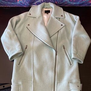 Banana Republic Mint Trench Coat